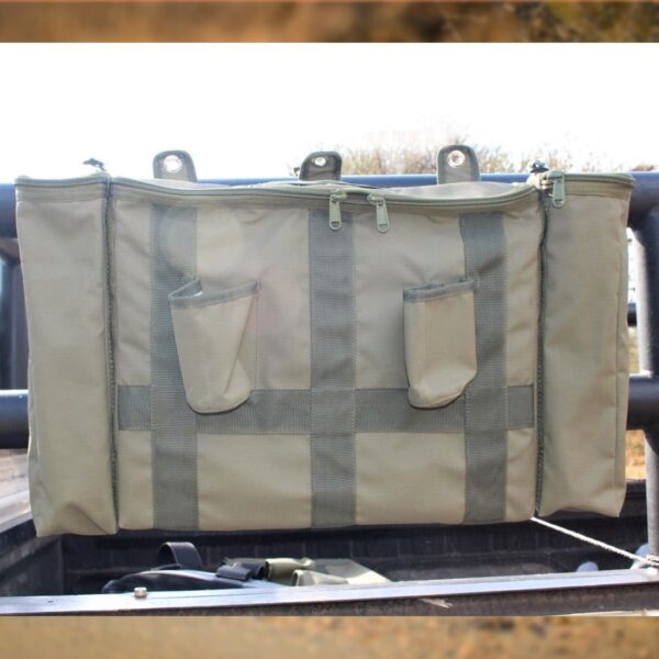 two pocket cattle rail cooler deluxe