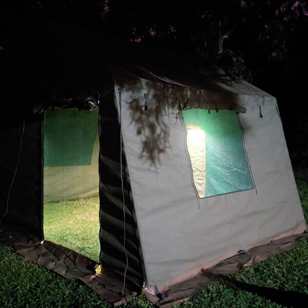 3x3m Canvas Frame Tent