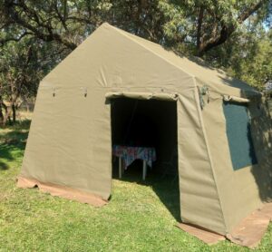 3x3m Canvas Frame Tent