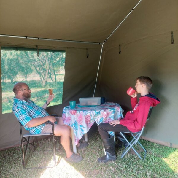 3x3m Canvas Frame Tent