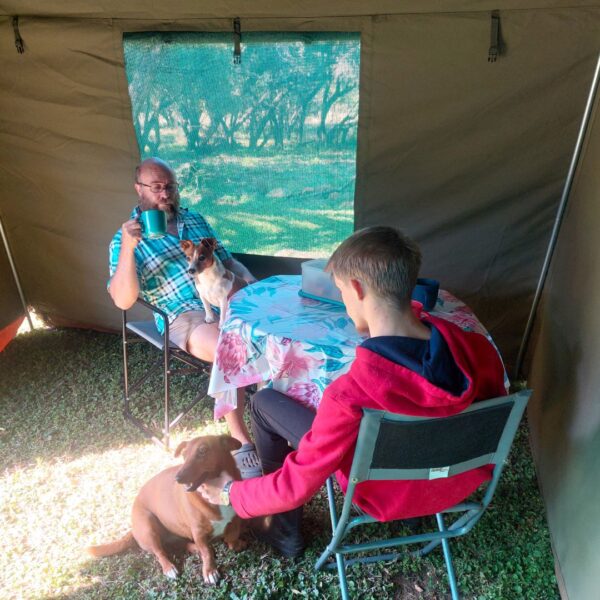 Stafross 3x3m Canvas Frame Tent - Image 2