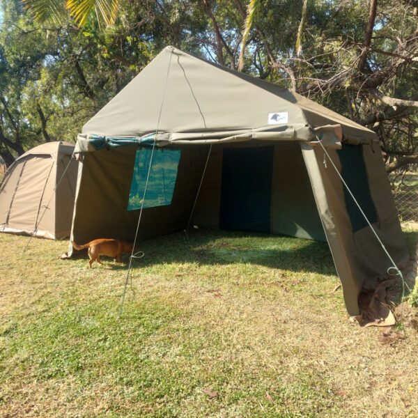 3x3m Canvas Frame Tent