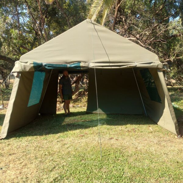 3x3m Canvas Frame Tent