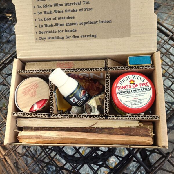 Bush Box Fire Starting Kit