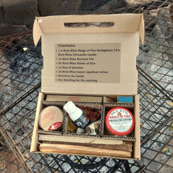 Bush Box Fire Starting Kit
